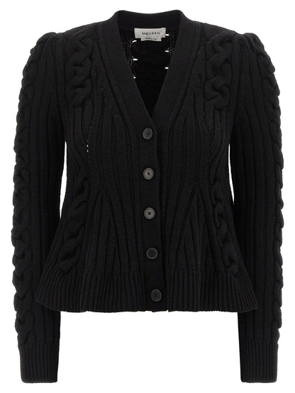 Braided wool cardigan Sweater, cardigans