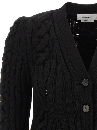 Braided wool cardigan Sweater, cardigans