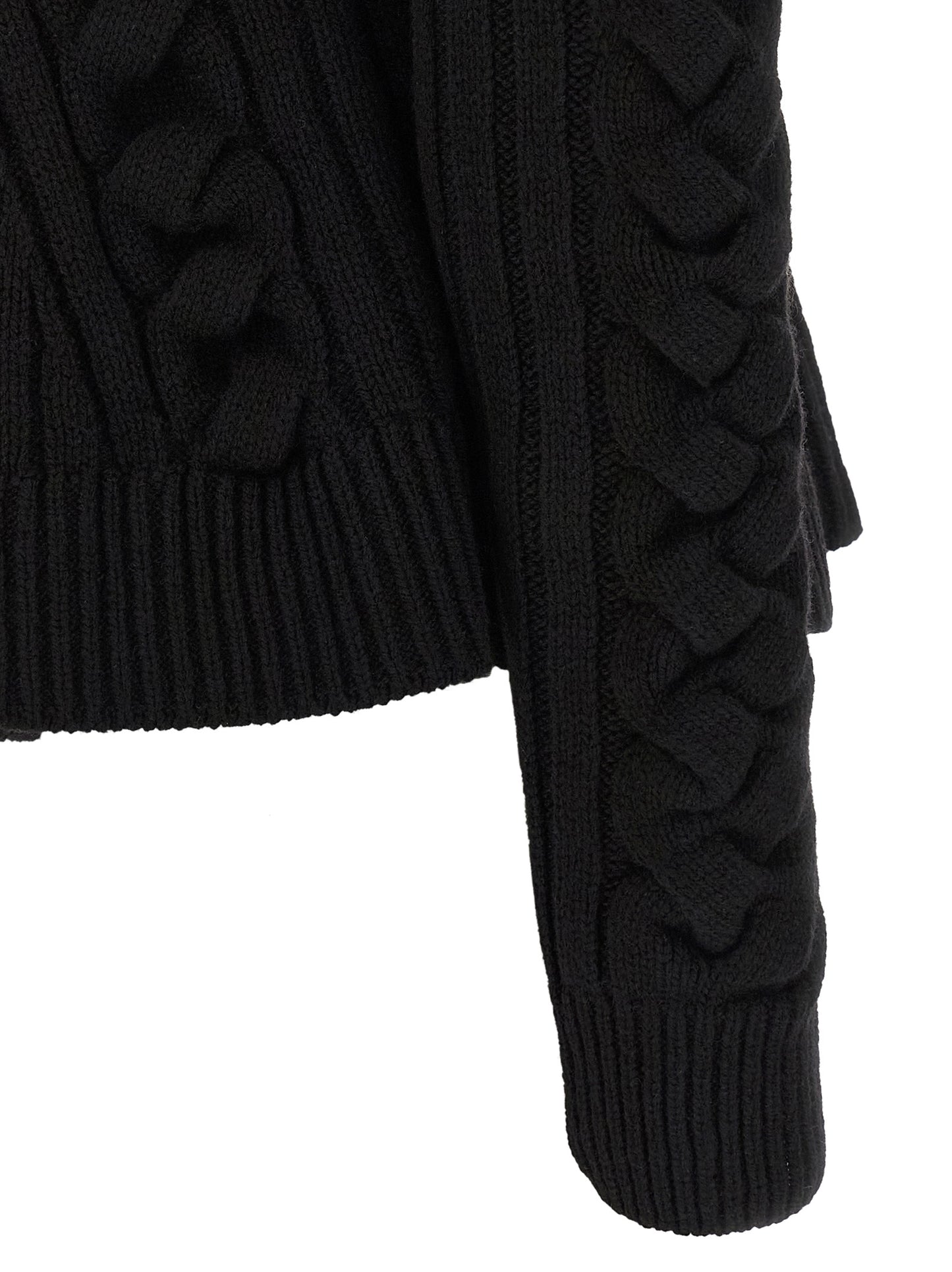 Braided wool cardigan Sweater, cardigans