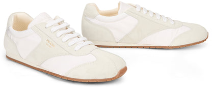 Low-top sneakers Bimat in re-nylon and suede SHOES
