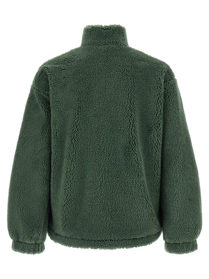 Teddy fabric jacket Down jacket, Parka, Casual jackets