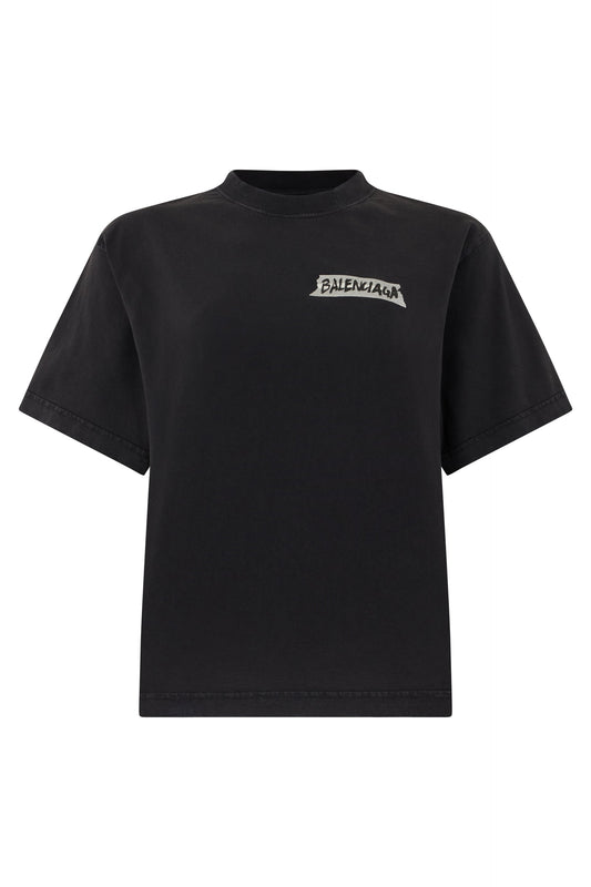 Balenciaga Medium fit t-shirt