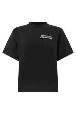Balenciaga Cotton T-shirt with print