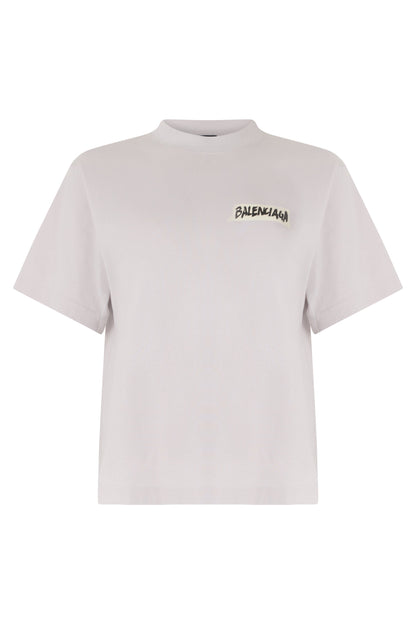 Balenciaga Medium fit t-shirt