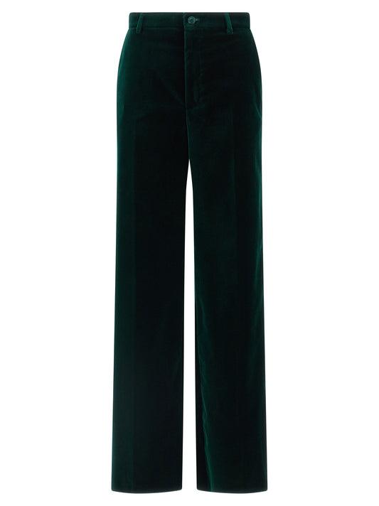 Velvet pants Pants