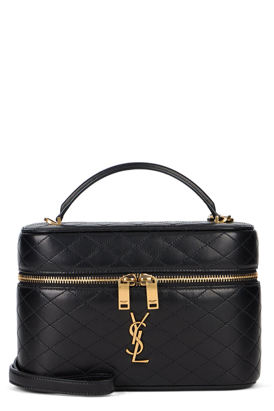 Saint Laurent Large leather shoulder bag Gaby Vanity