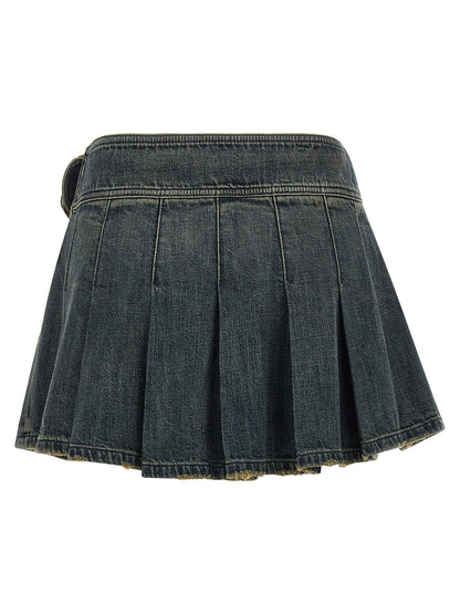 'Buckle Pleated' skirt Skirts