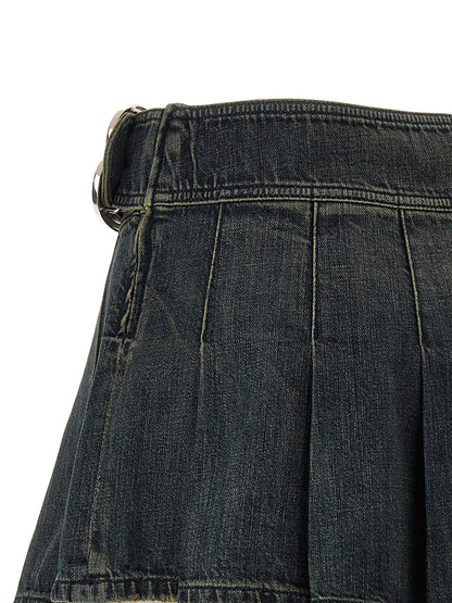 'Buckle Pleated' skirt Skirts