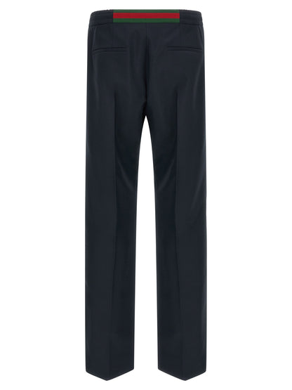 Technical panama pants Pants
