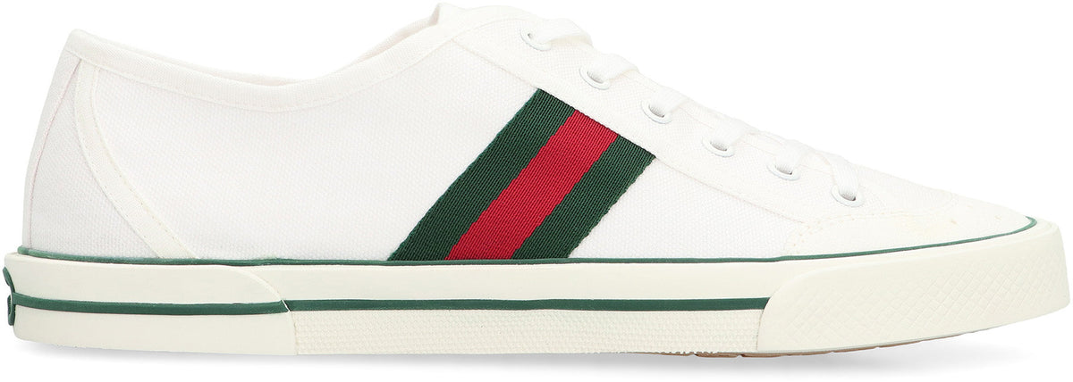 Gucci Fabric upper and rubber sole sneaker