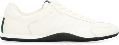 Gucci Leather upper and rubber sole sneaker
