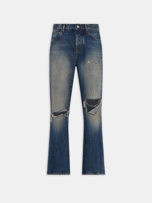 Amiri Slashed boot cut jean