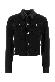 Bottega Veneta Denim jkt colletto suede intreccio