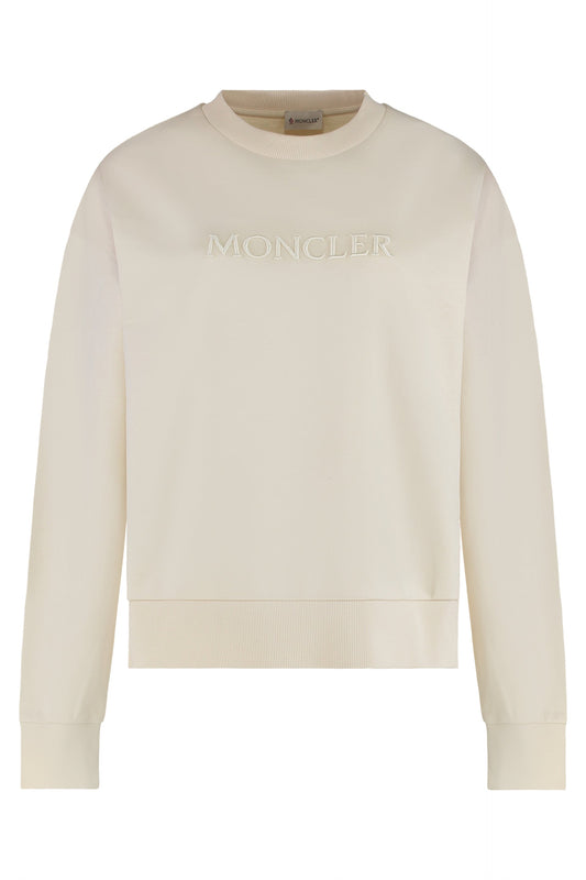 Hoodie with embroidered logo in cotton RTW