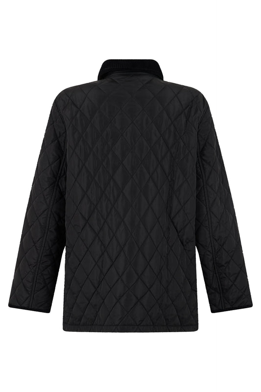 Quilted jacket with collar RTW