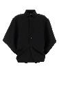 Bottega Veneta Camicia nera manica raglan