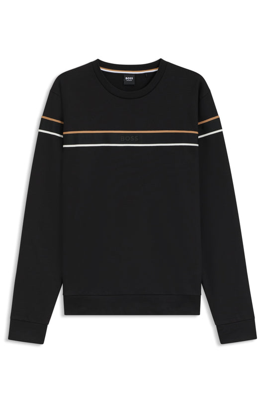 Cotton sweatshirt with round neck RTW