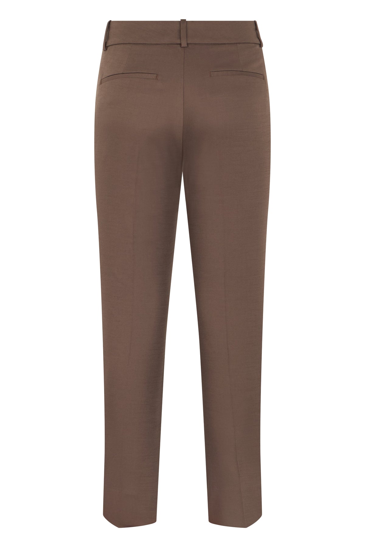 Straight cotton elastic pants RTW