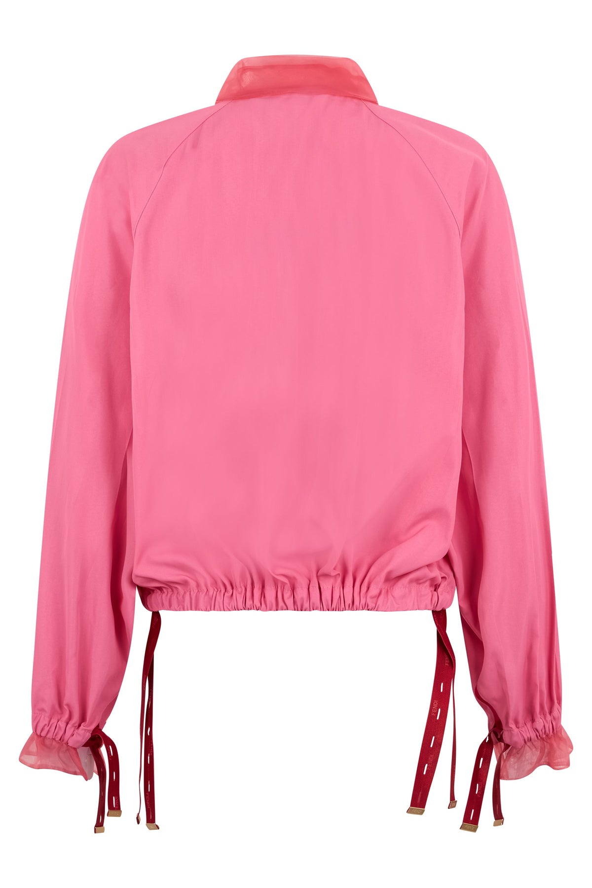 Light jacket with contrasting collar RTW