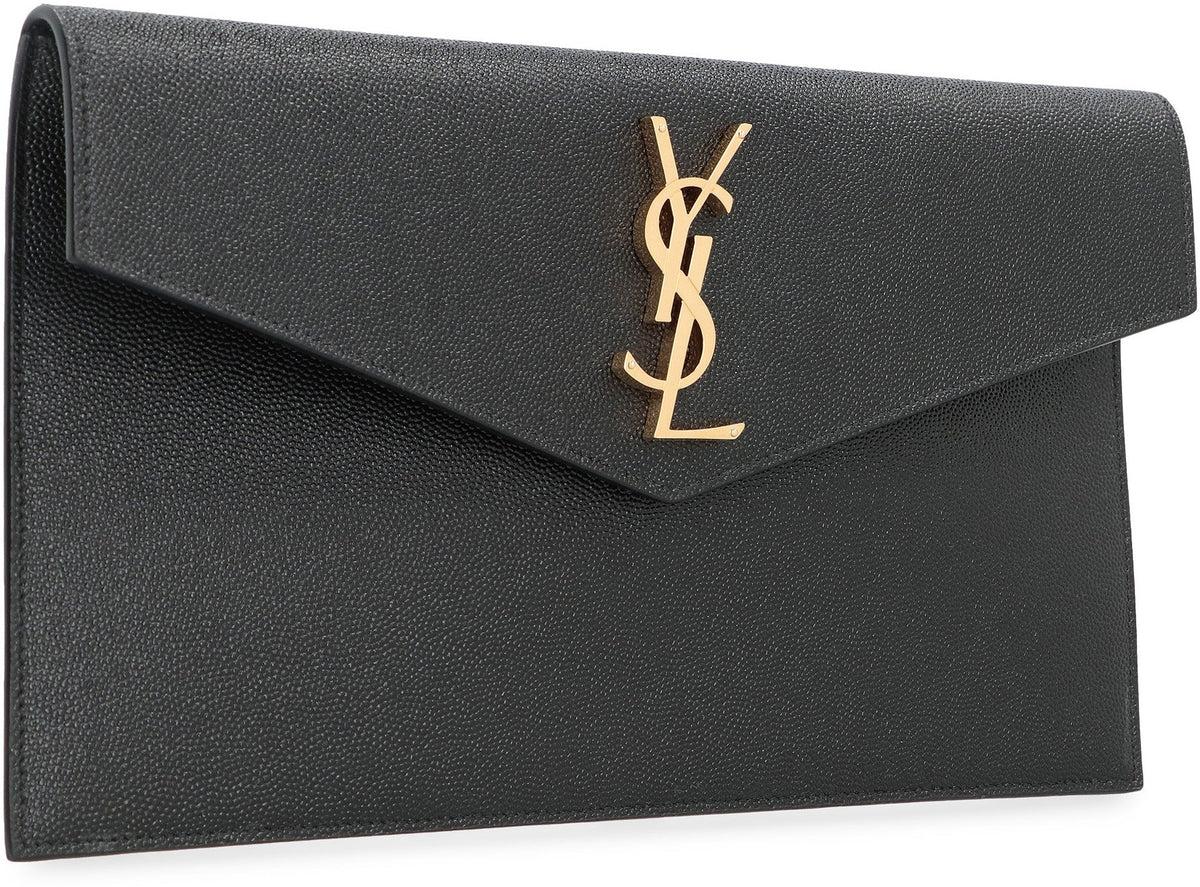 Uptown leather clutch BAGS