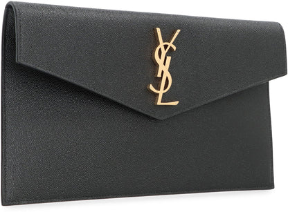 Uptown leather clutch BAGS