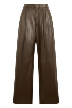 Bottega Veneta Wide Leather Pants