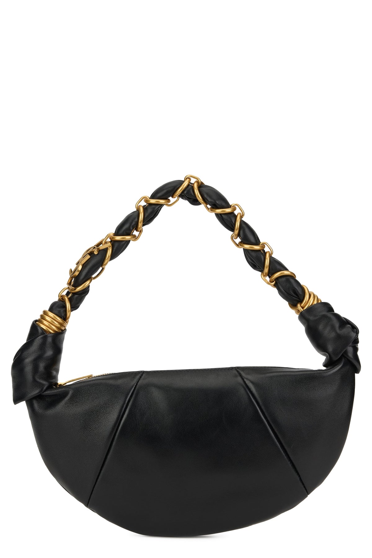 Saint Laurent Semi-Circular Bag with Braided Handle