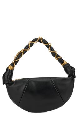 Saint Laurent Semi-Circular Bag with Braided Handle