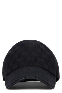 Gucci Black Versatile Cap with Adjustable Brim