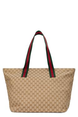 Gucci Monogram canvas tote bag