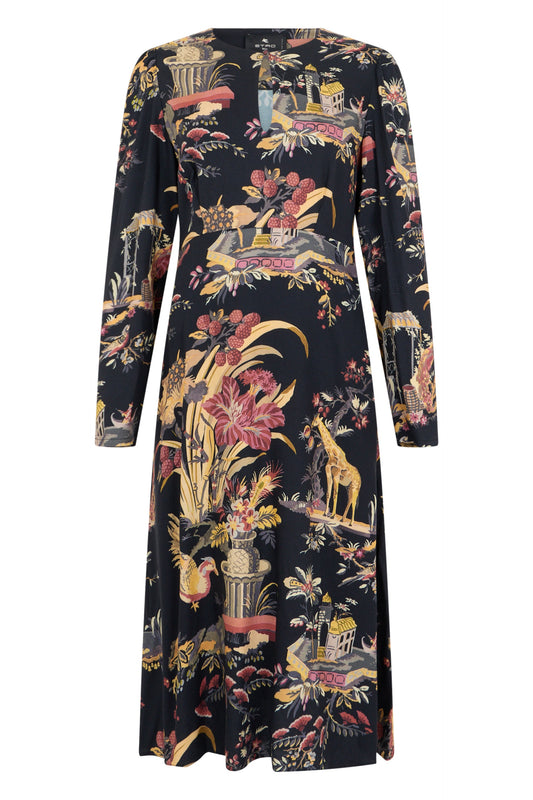 Long dress with print RTW