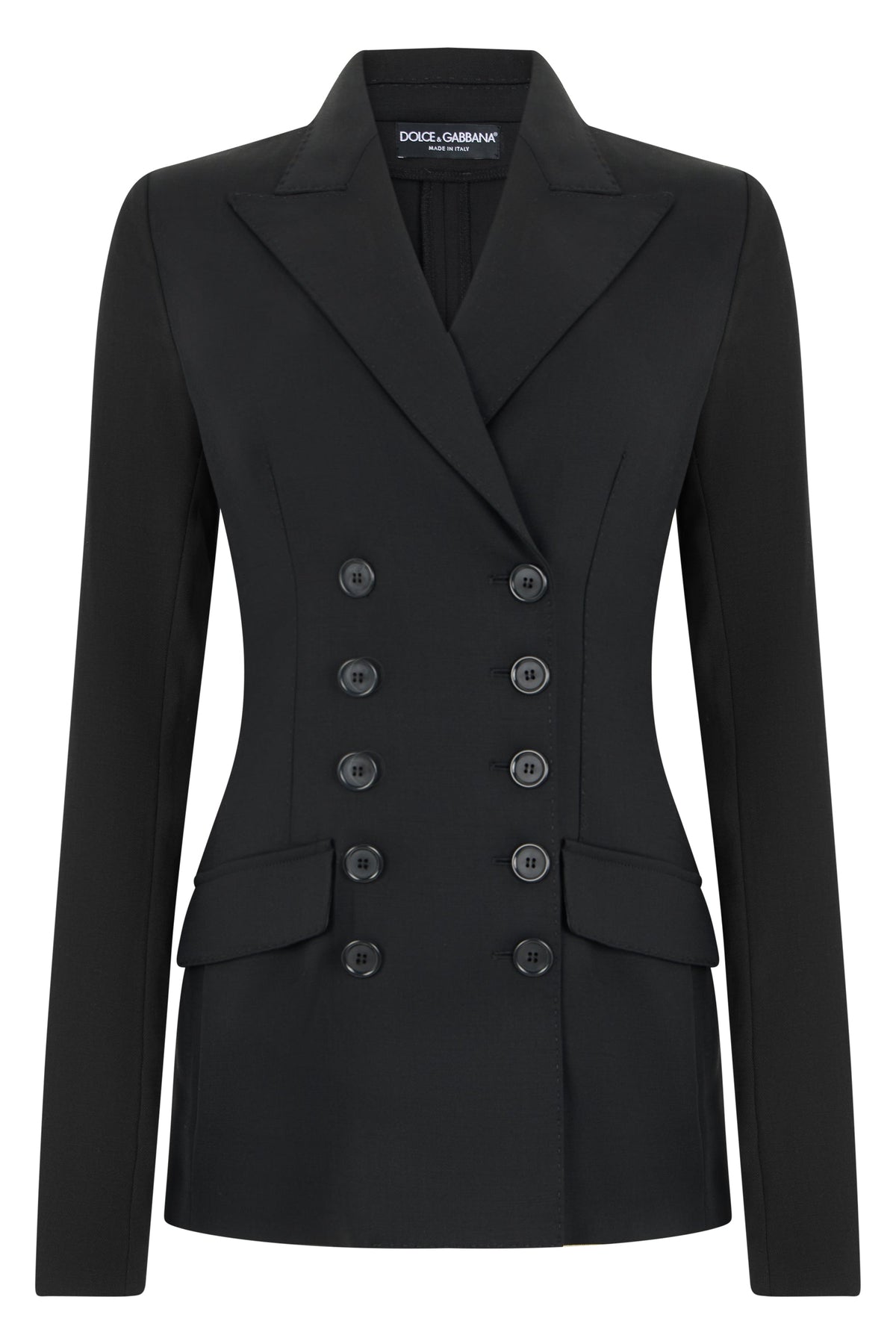 Double-breasted jacket in wool RTW