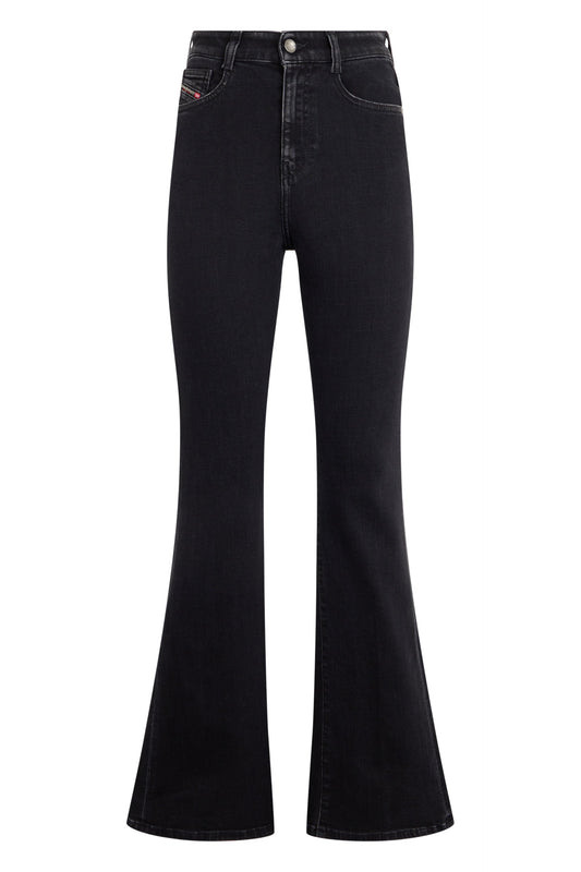 Bell-bottom jeans made of cotton denim RTW