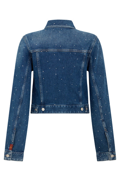 Cropped denim jacket RTW