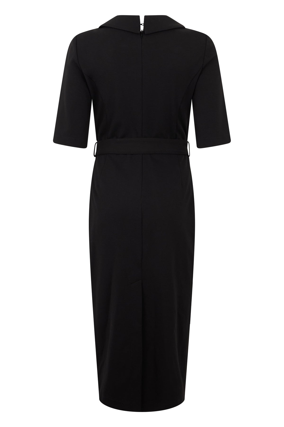 Fitted dress with belt ACC