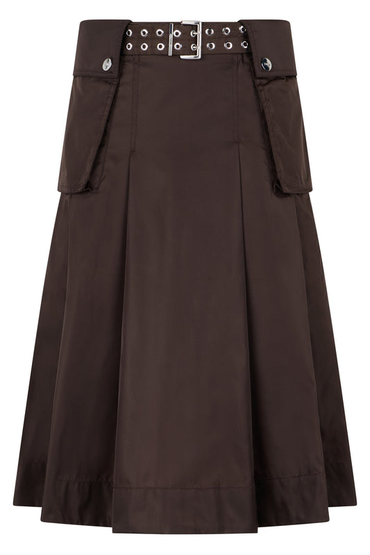 Pleated Skirt in Nylon RTW