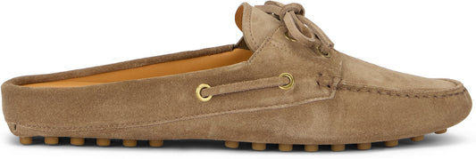Suede loafers in beige RTW