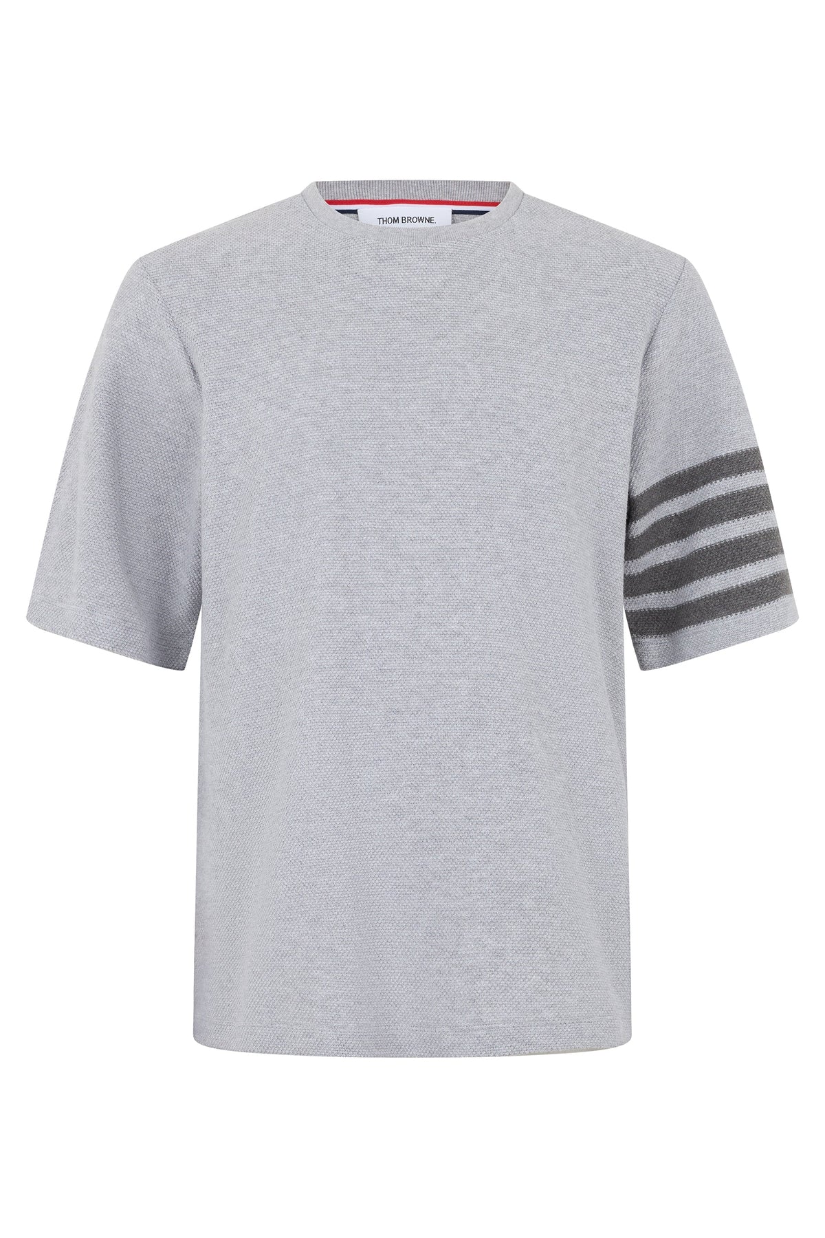 T-shirt with detail in 4 lines RTW