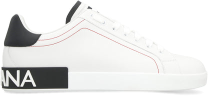 Portofino leather low-top sneakers SHOES