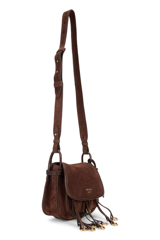 Corsaire shoulder bag in suede leather BAGS