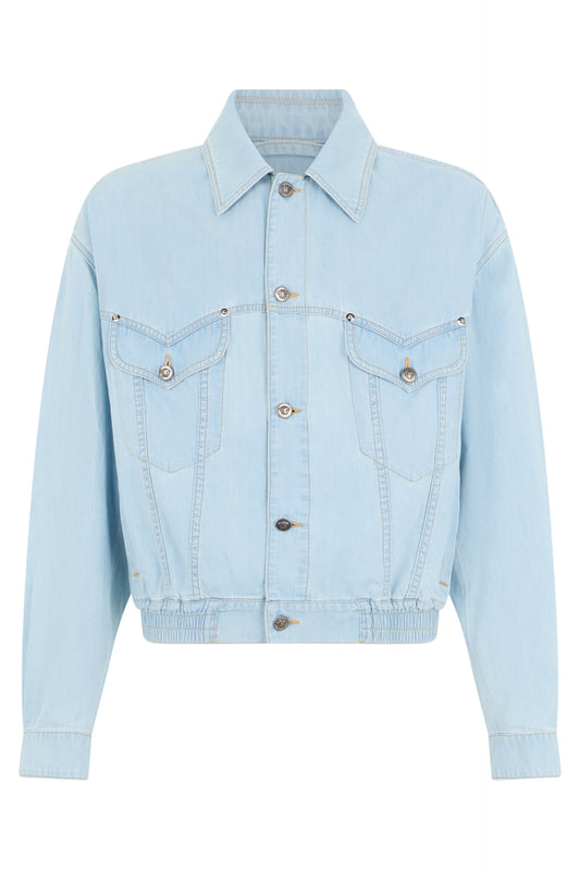 Cropped denim jacket RTW