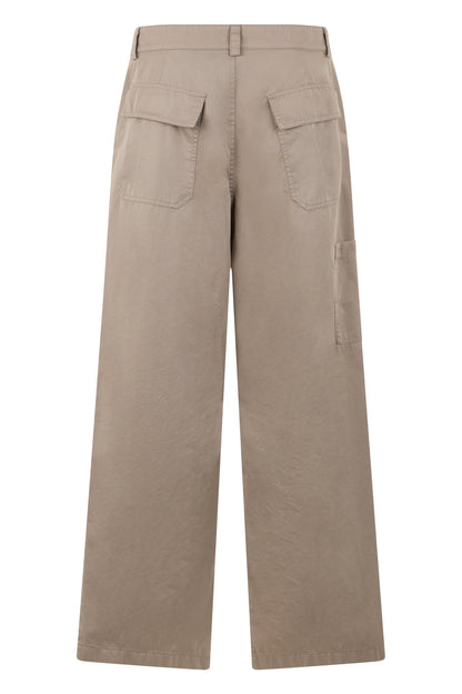 Workwear pants with wide legs RTW