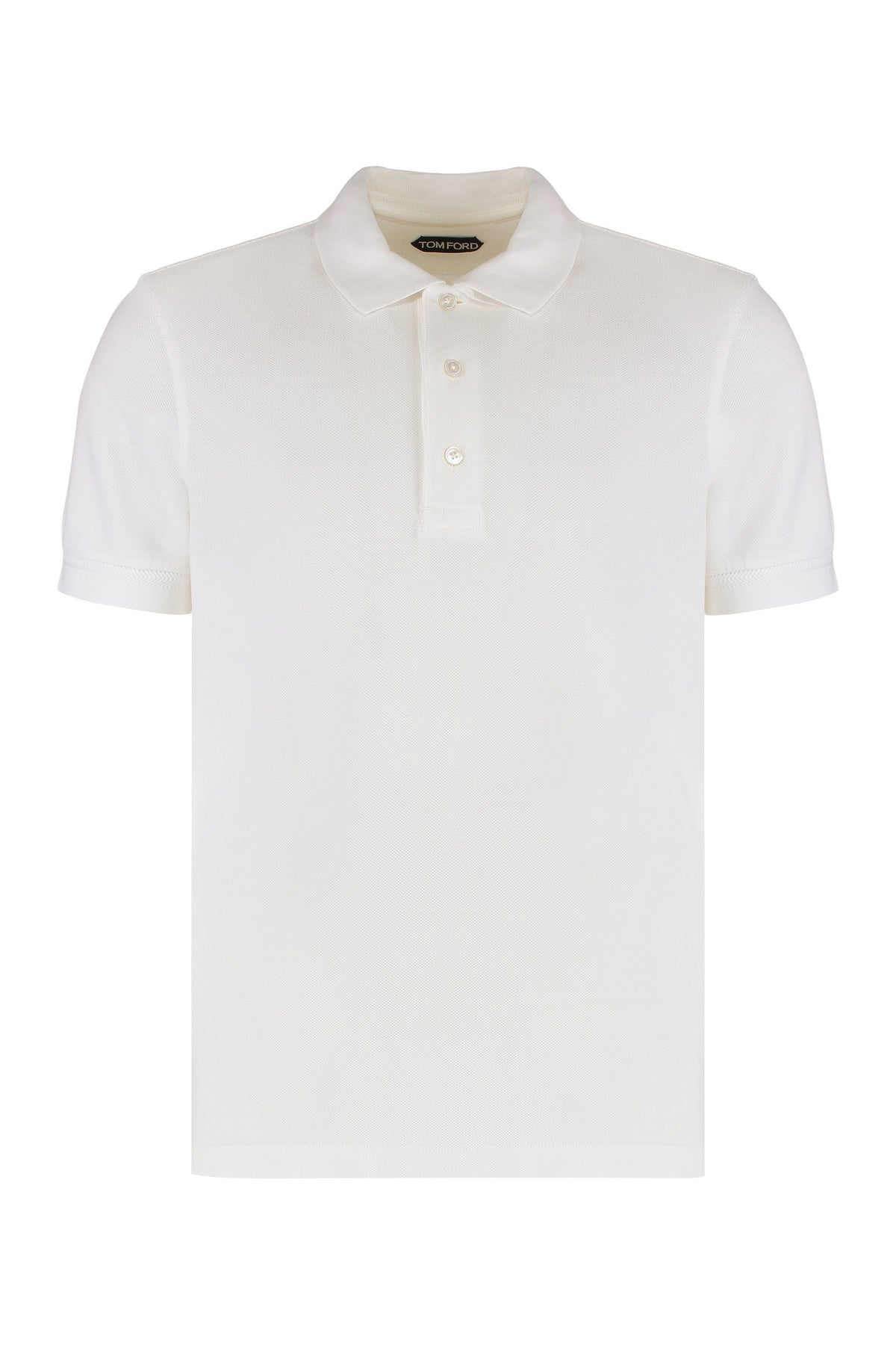 Cotton blend piqué polo shirt RTW