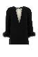 Valentino Garavani Top with feathers | solid