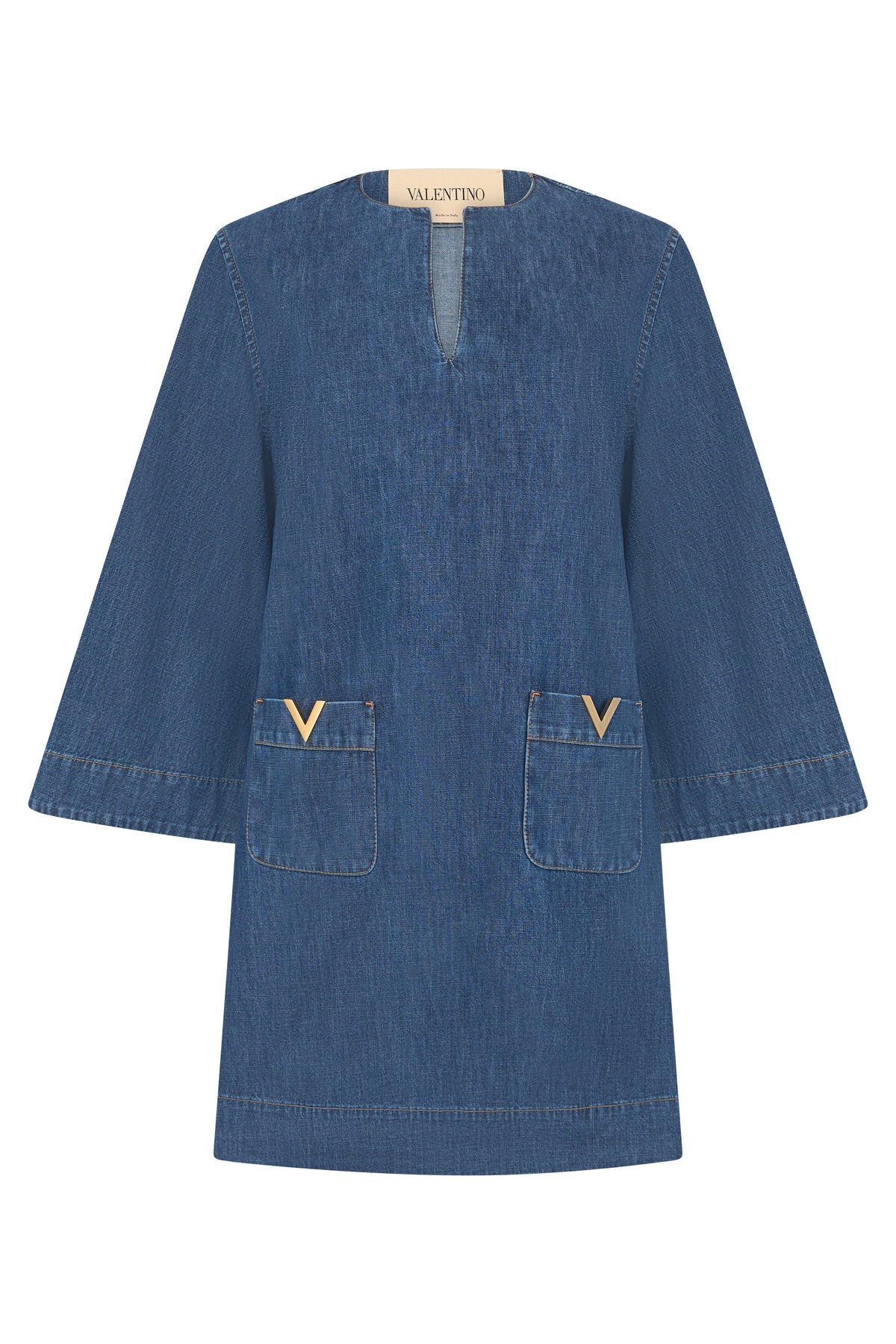 Valentino Garavani Abito denim | solid | cha