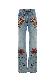 Valentino Garavani Denim 5 tasche ricamo fio