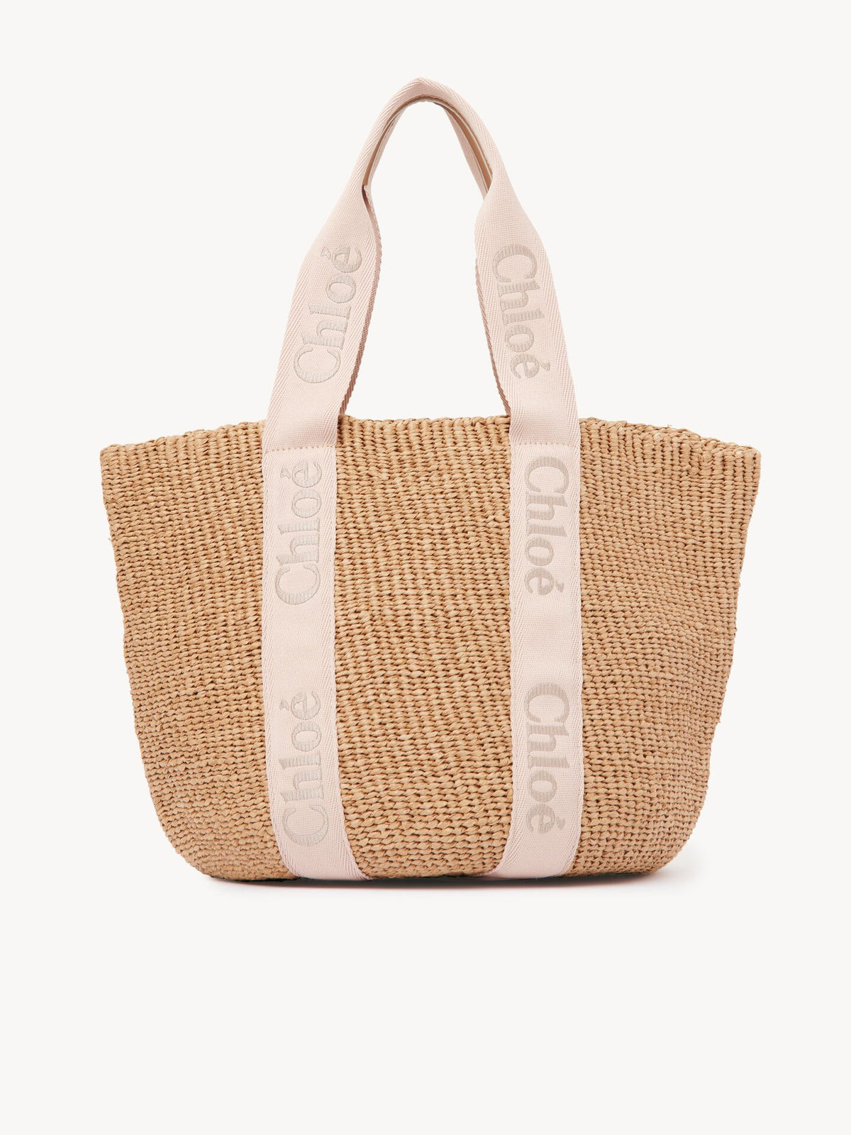Chloe Large basket - BLUSHYBEIGE