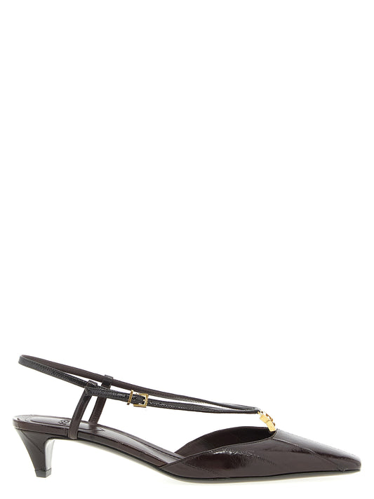 'Fendi FFold' slingback Pumps