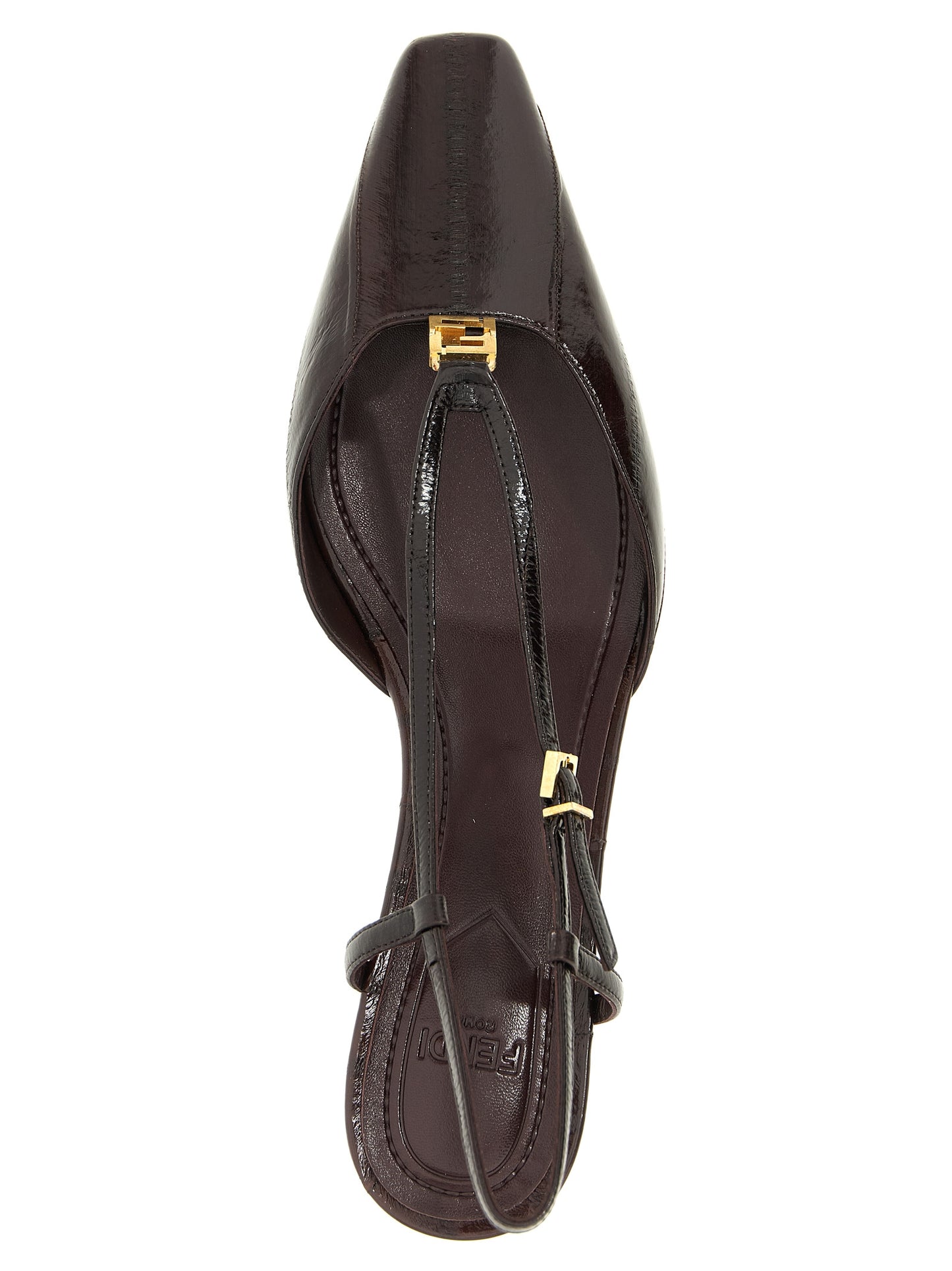 'Fendi FFold' slingback Pumps