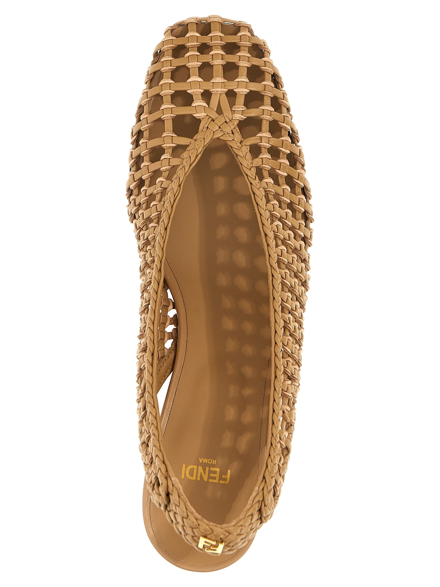 Braided slingback Pumps